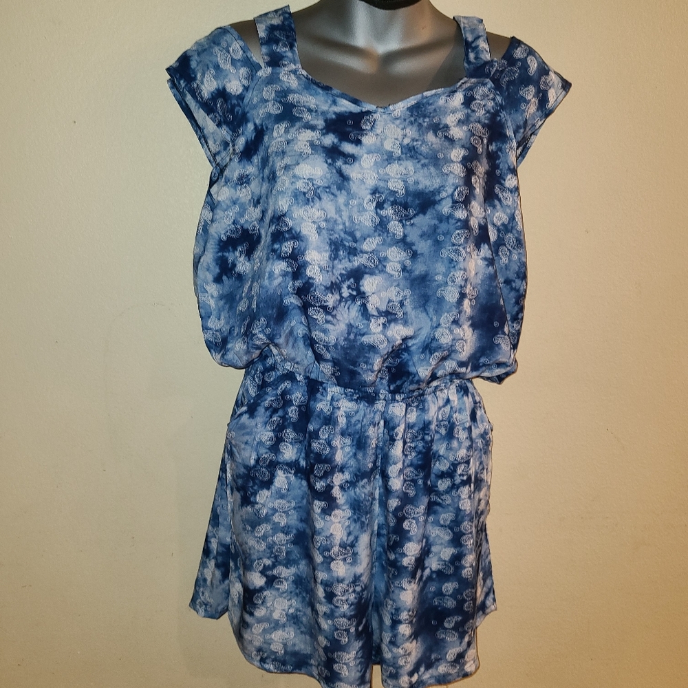 Women's Tie Dye Romper